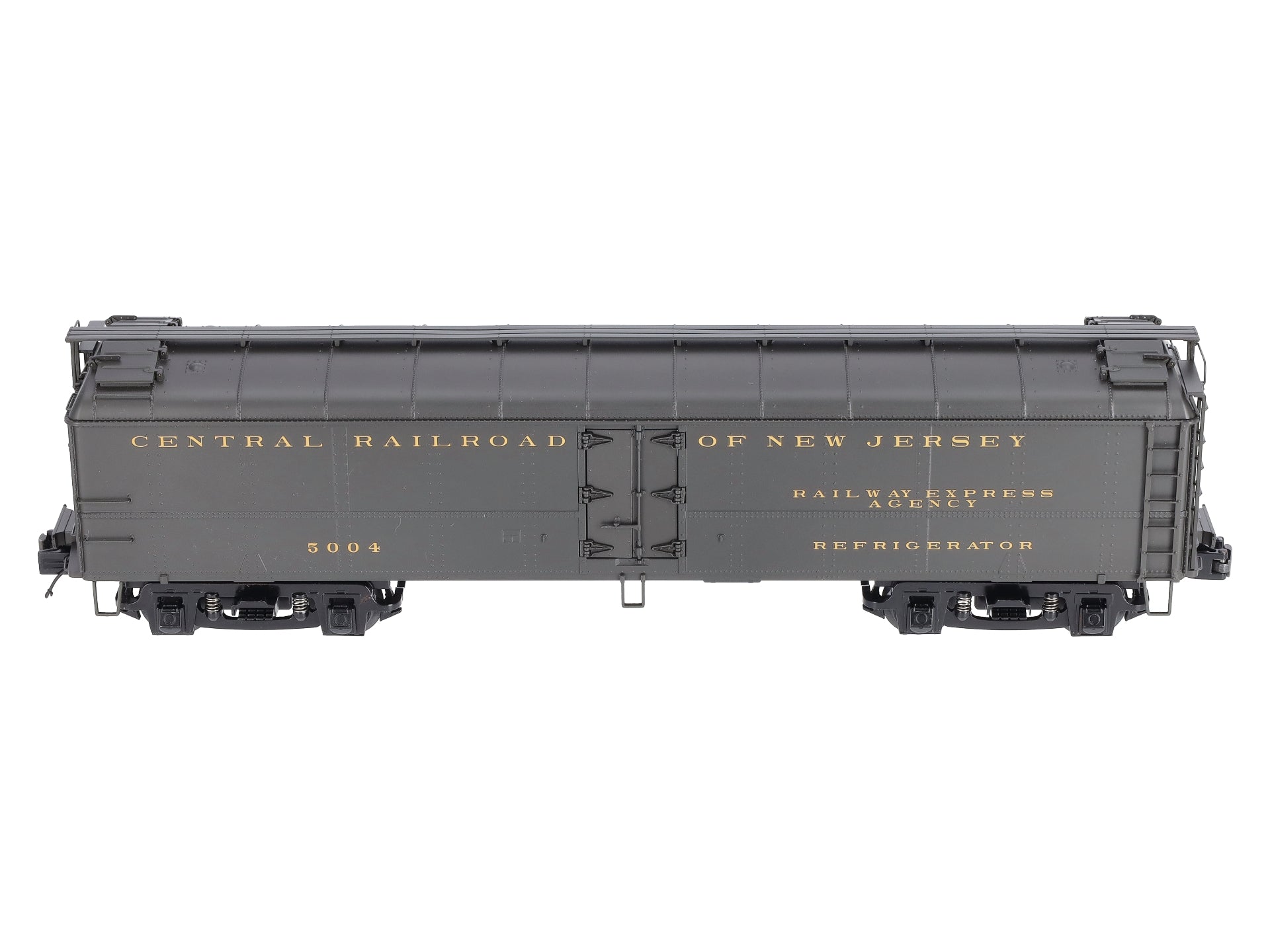 MTH 20-94072 O Gauge Jersey Central R50B Express Refrigerator Car #5004 EX/Box