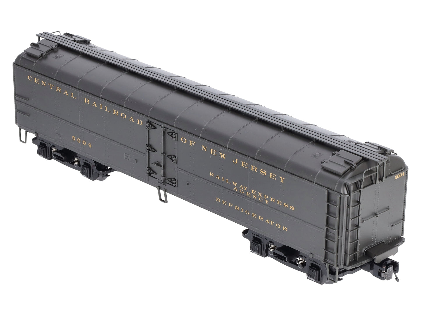 MTH 20-94072 O Gauge Jersey Central R50B Express Refrigerator Car #5004 EX/Box