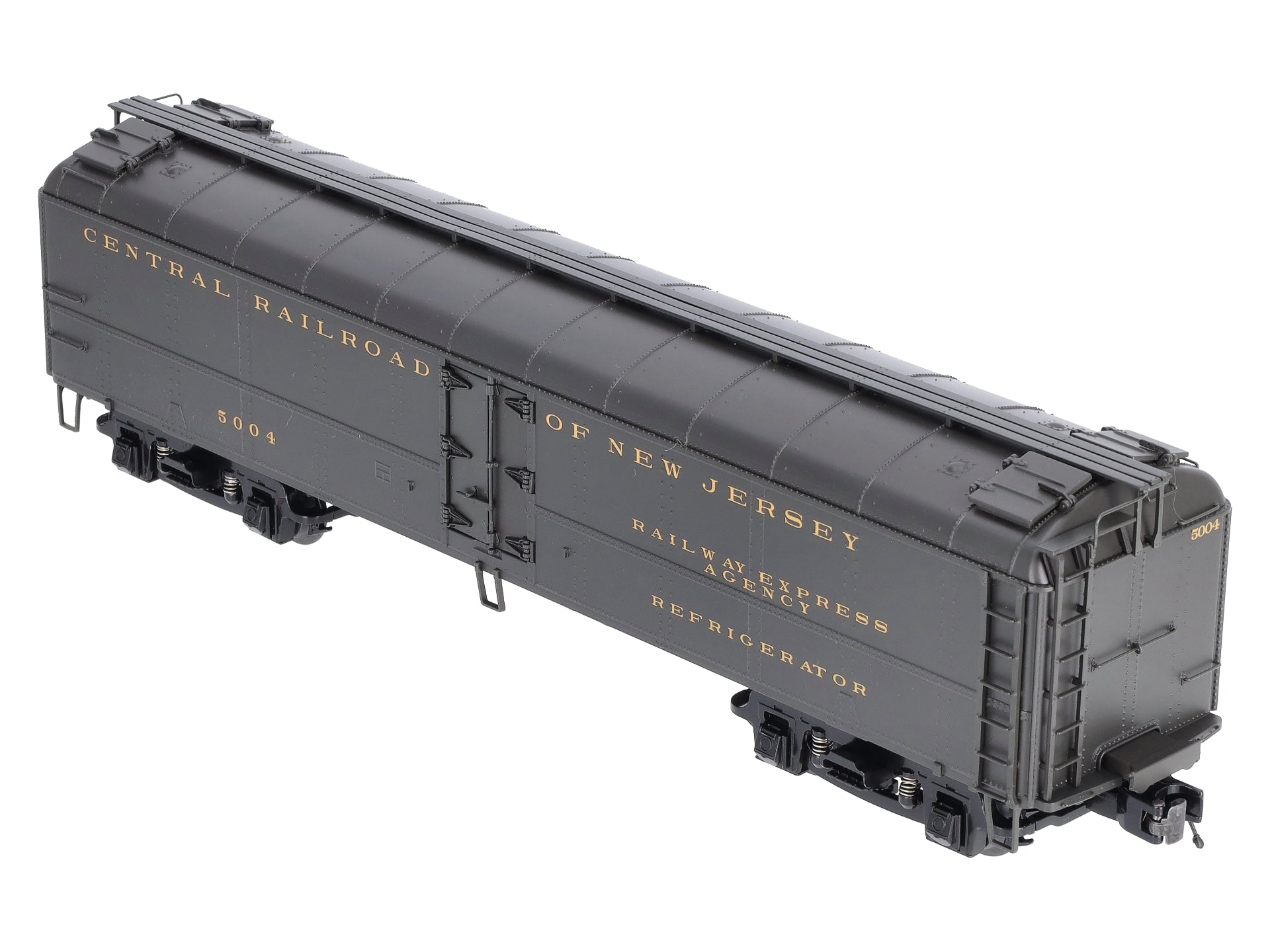 MTH 20-94072 O Gauge Jersey Central R50B Express Refrigerator Car #5004 EX/Box