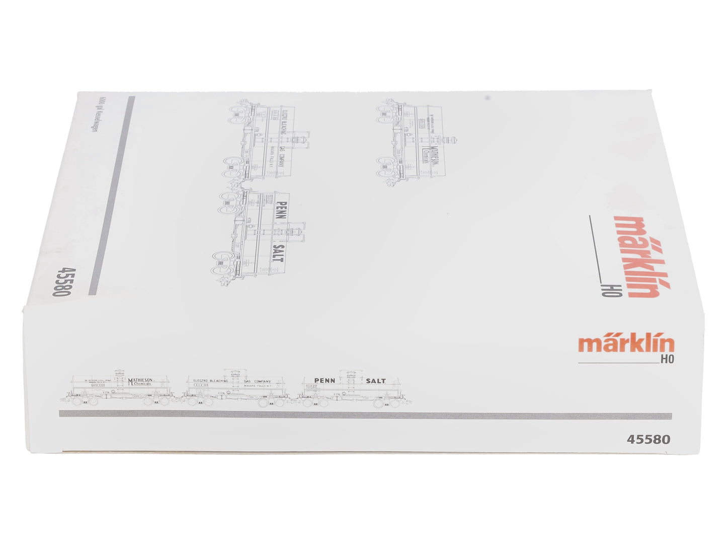 Marklin 45580 HO SHP EBG & TEL 6,000 Gallon Tank Cars (Set of 3) LN/Box