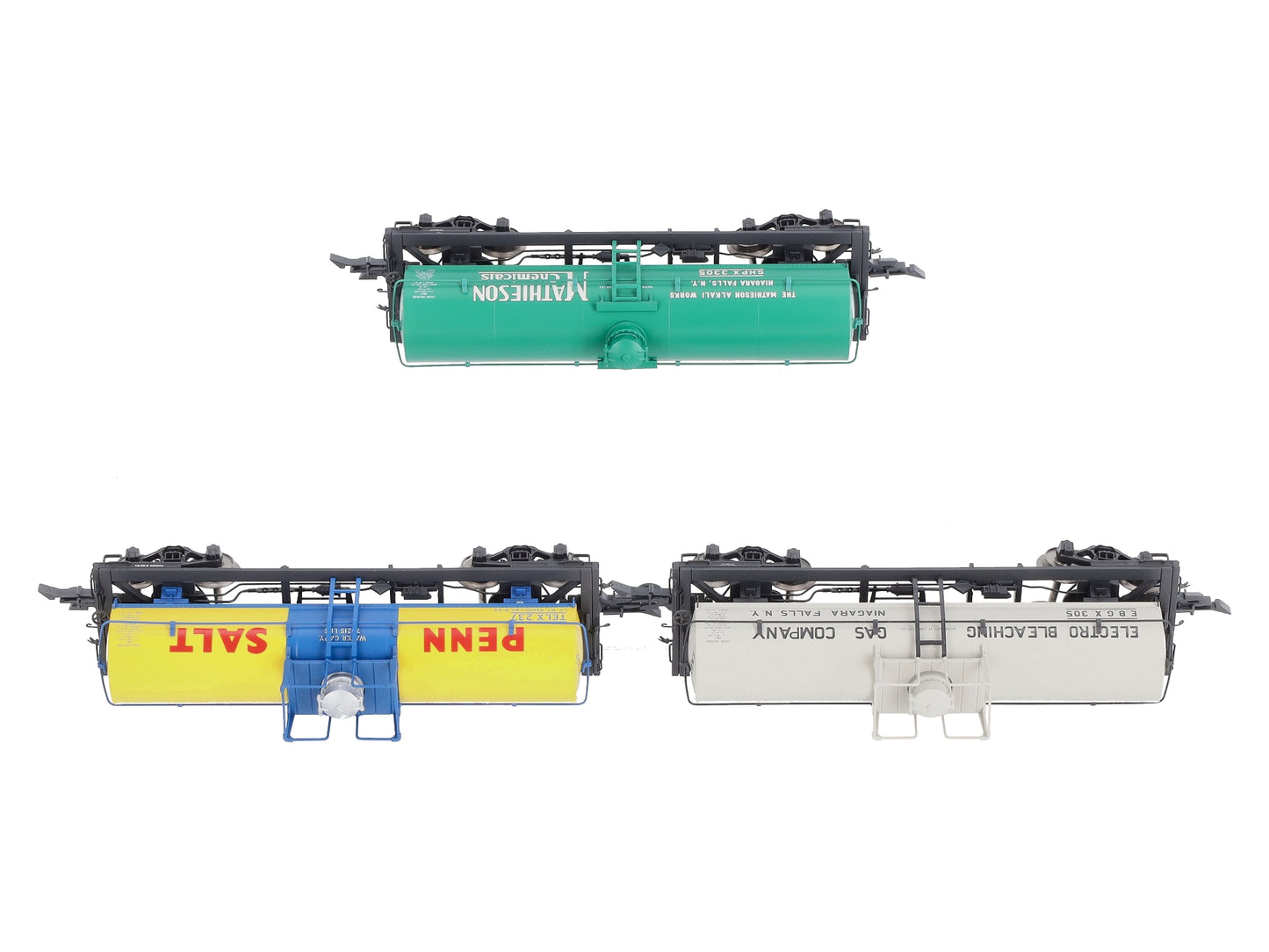 Marklin 45580 HO SHP EBG & TEL 6,000 Gallon Tank Cars (Set of 3) LN/Box