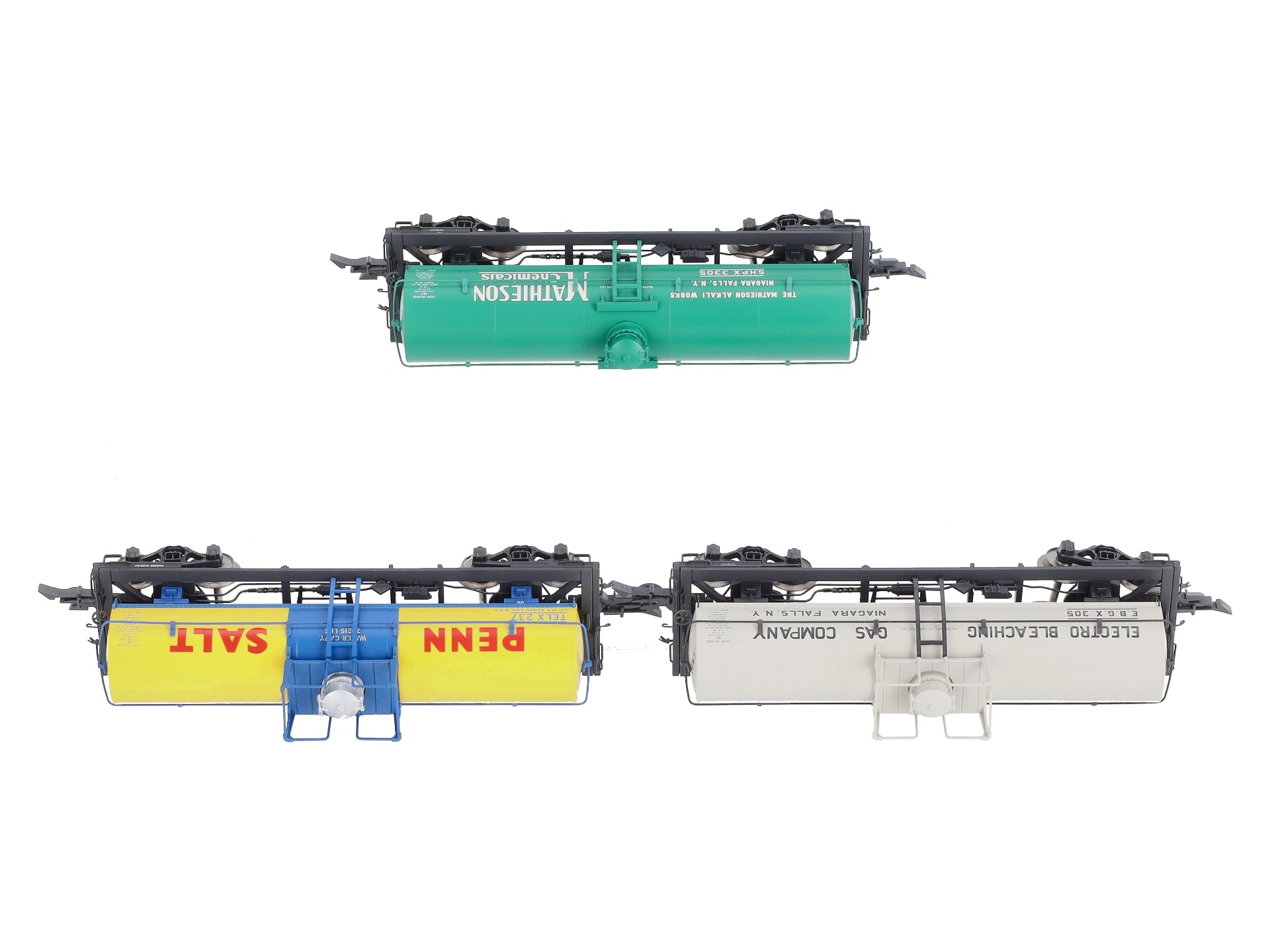 Marklin 45580 HO SHP EBG & TEL 6,000 Gallon Tank Cars (Set of 3) LN/Box