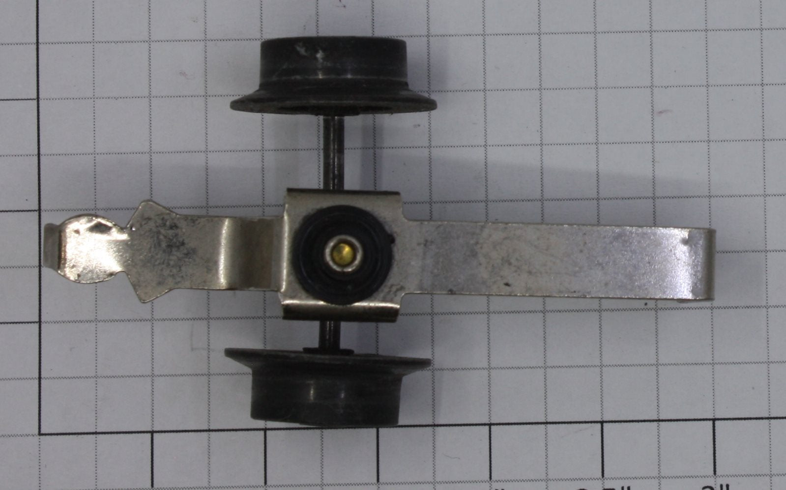 Lionel 8040-15 2-Wheel Steam Loco Rear Nickel Truck Assembly