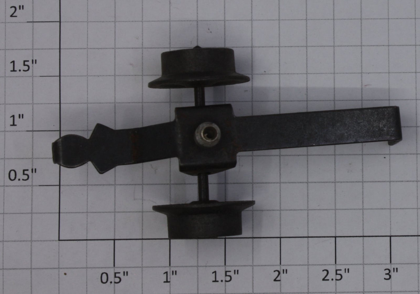 Lionel 8040-15 Blackend 2-Wheel Steam Loco Rear Truck Assembly