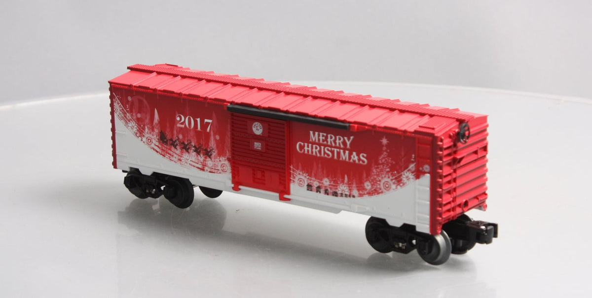Lionel 6-84375 O Christmas Boxcar 2017 LN/Box