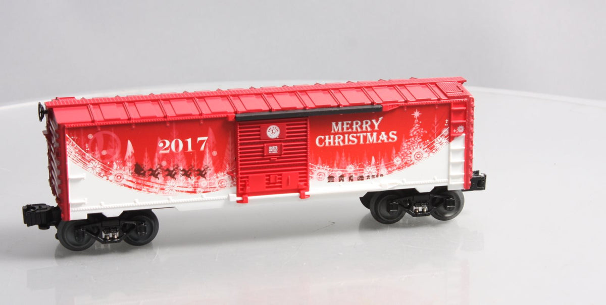 Lionel 6-84375 O Christmas Boxcar 2017 LN/Box