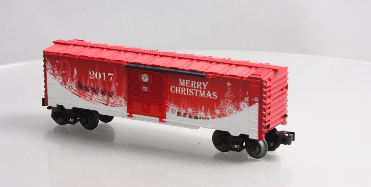 Lionel 6-84375 O Christmas Boxcar 2017 LN/Box