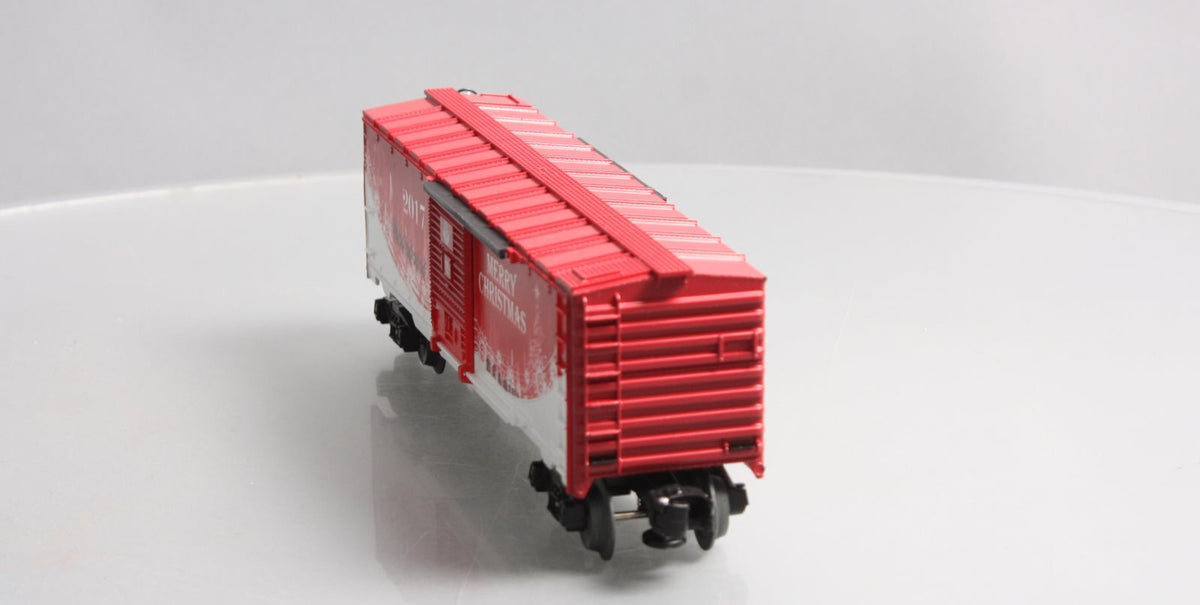 Lionel 6-84375 O Christmas Boxcar 2017 LN/Box