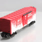 Lionel 6-84375 O Christmas Boxcar 2017 LN/Box