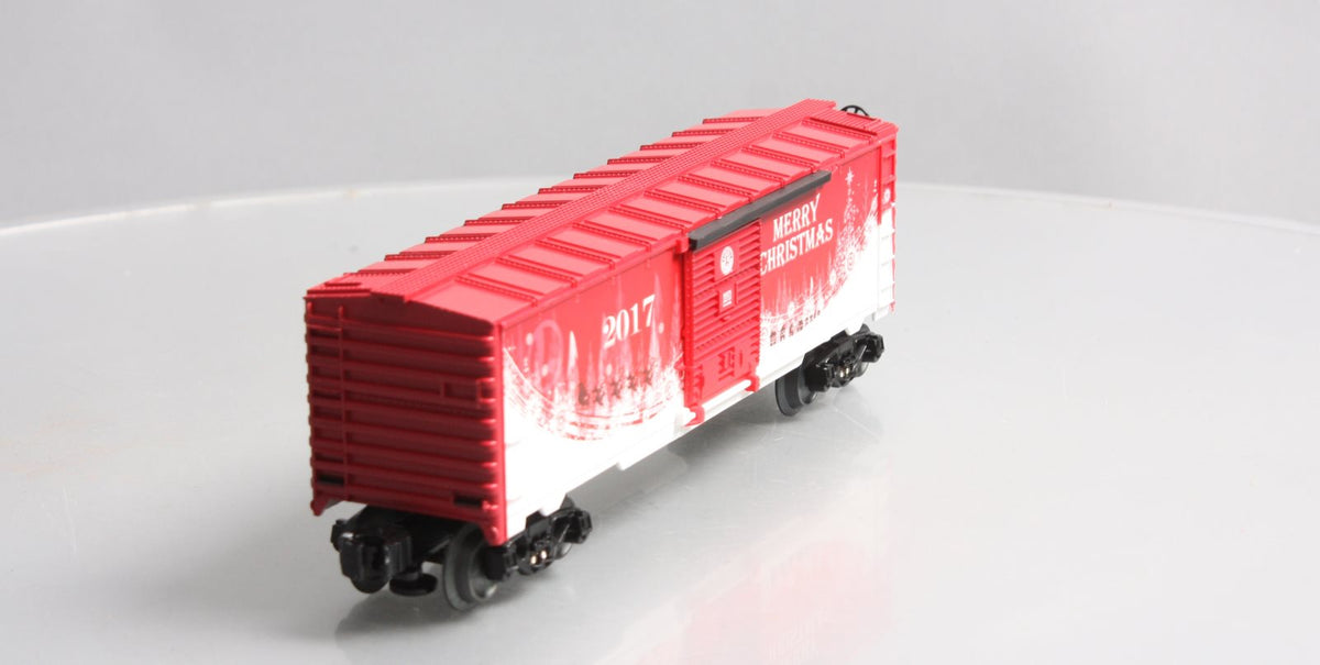 Lionel 6-84375 O Christmas Boxcar 2017 LN/Box