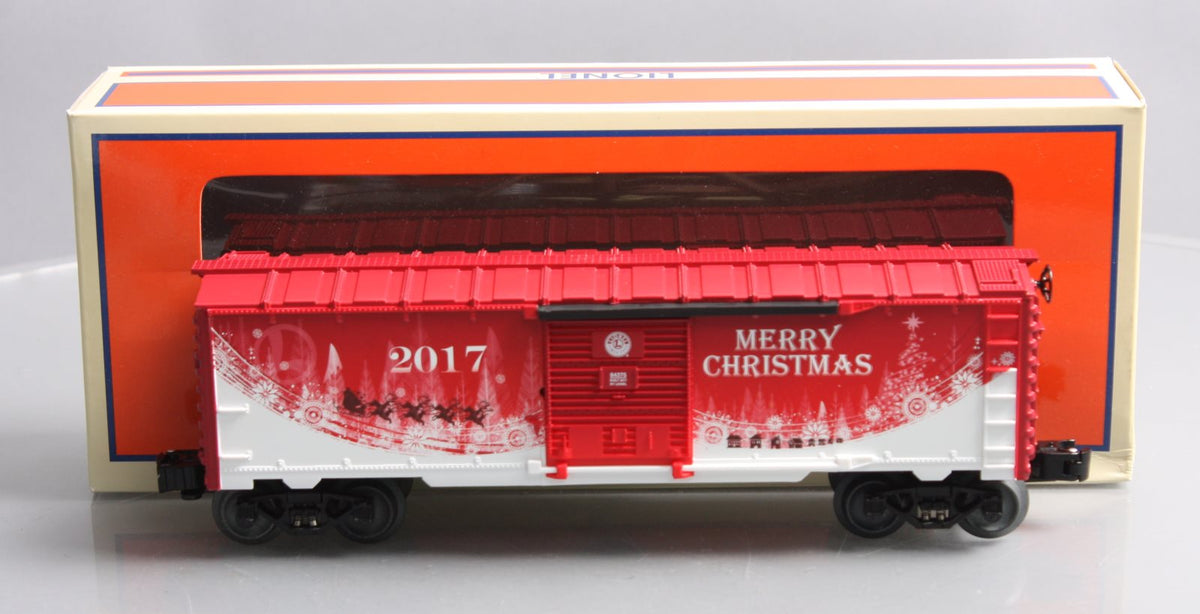 Lionel 6-84375 O Christmas Boxcar 2017 LN/Box