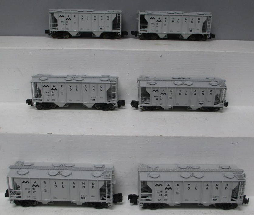 MTH 35-70008 S Maryland Midland PS-2 Hopper Car Set LN/Box