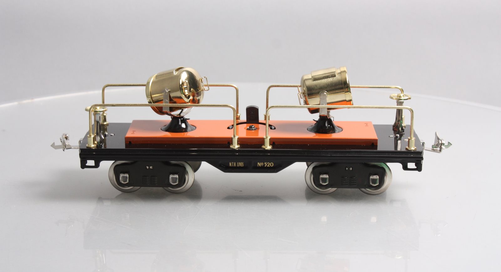 MTH 10-1115 Standard Gauge Tinplate Traditions Searchlight Car #520 LN/Box
