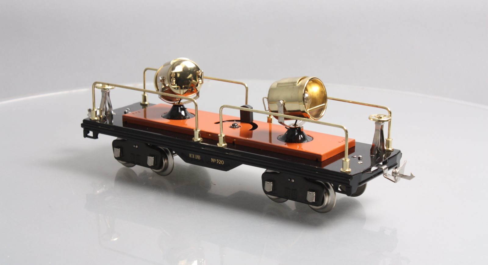 MTH 10-1115 Standard Gauge Tinplate Traditions Searchlight Car #520 LN/Box