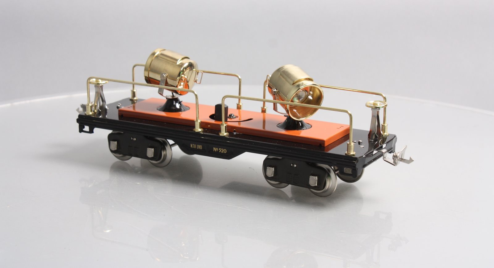MTH 10-1115 Standard Gauge Tinplate Traditions Searchlight Car #520 LN/Box