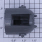 Lionel 3520-12 Gray Plastic Searchlight Housing