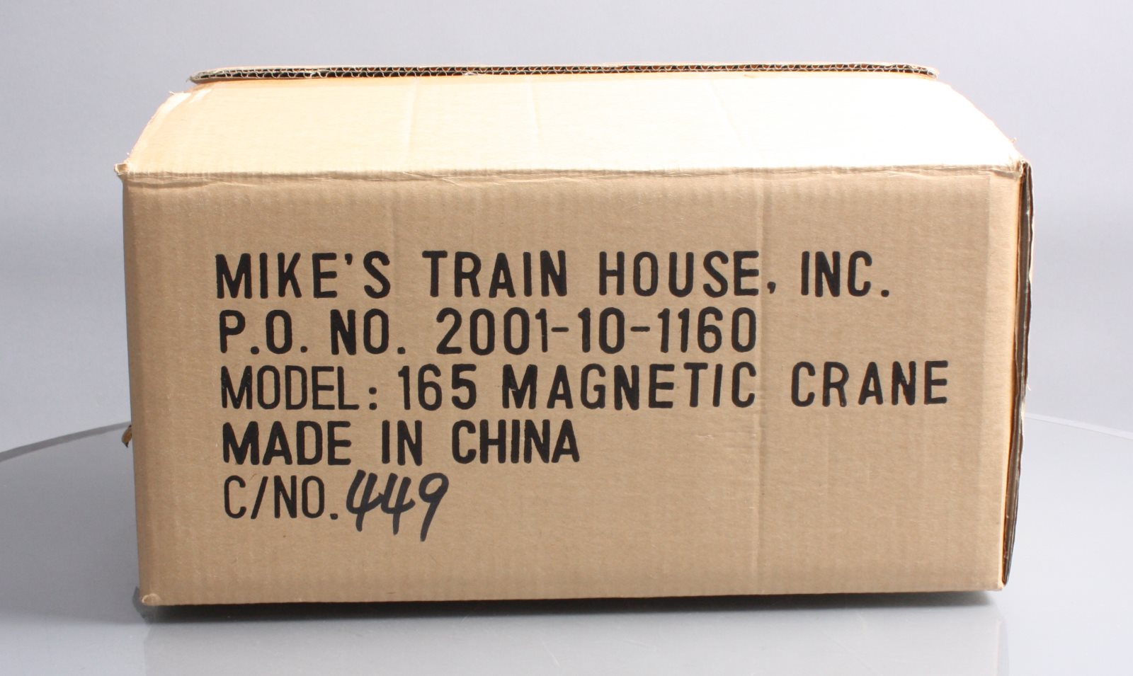 MTH 10-1160 O Gauge #165 Operating Crane