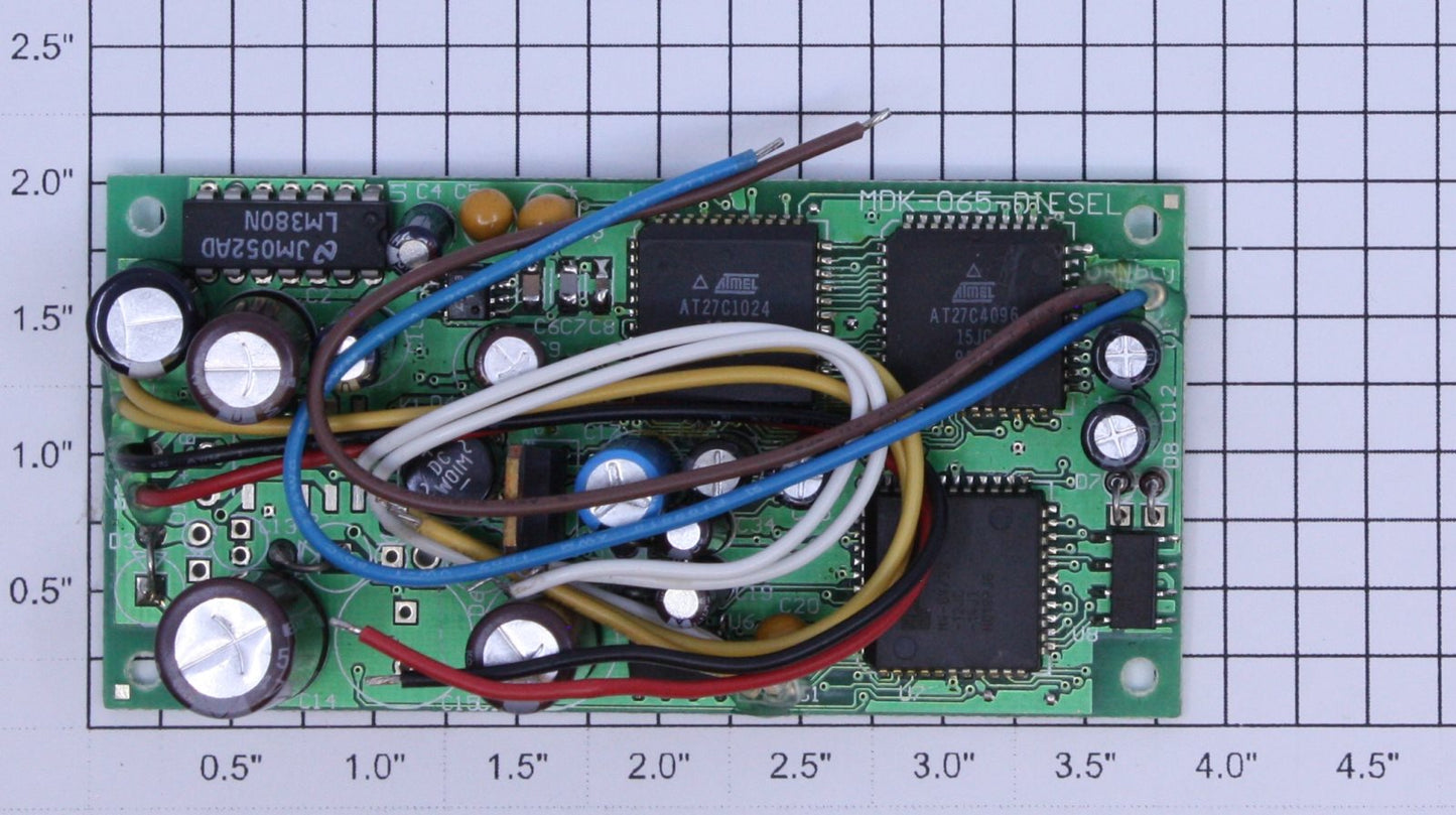K-Line MDK-065 Diesel Horn and Bell PCB Circuit Board with Railsounds