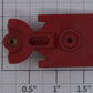 Lionel 6360-56 Red Female Maxistack TTUX Connector