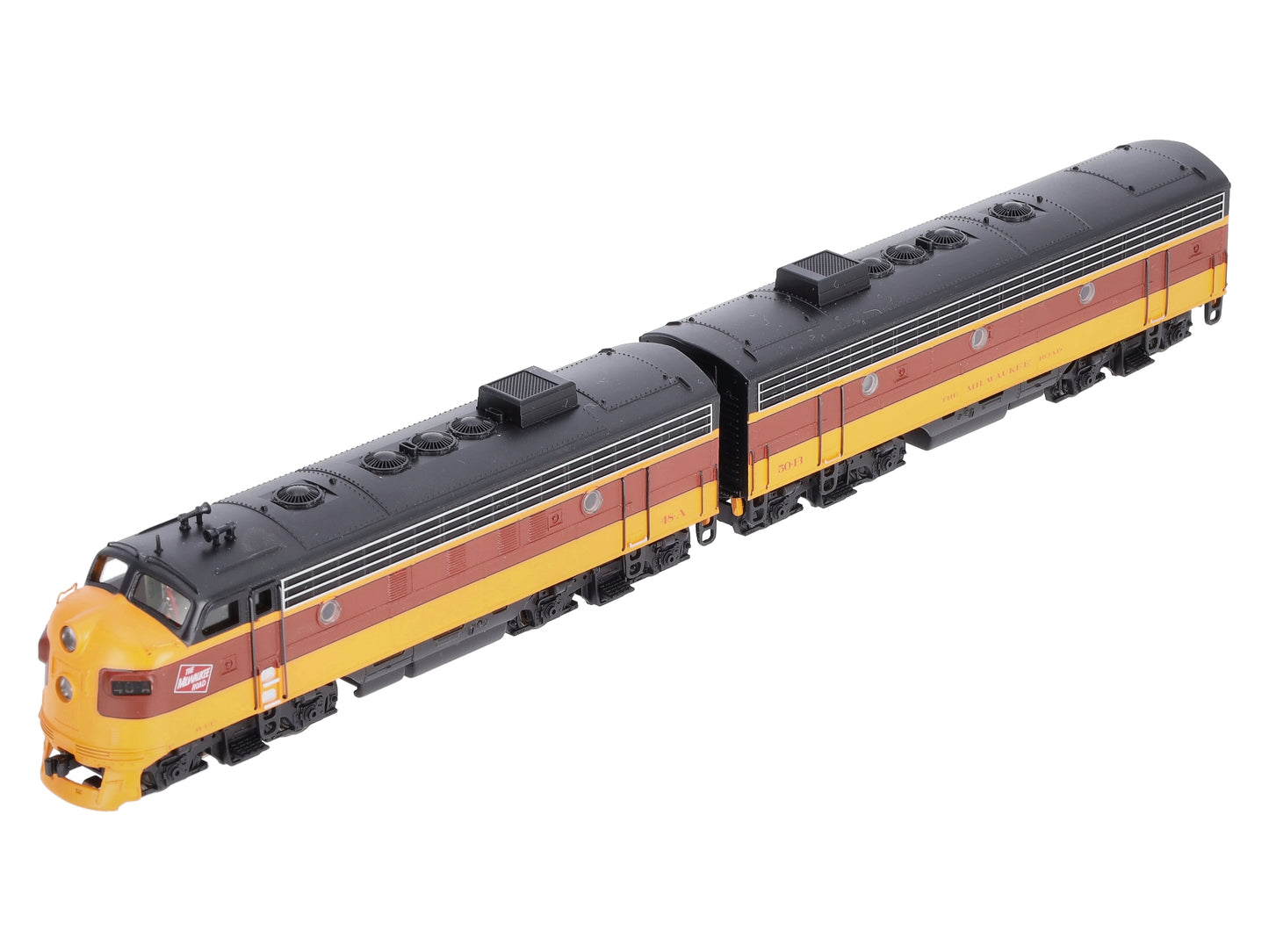 Marklin 37623 HO Scale Milwaukee Road EMD F7 AB Digital Locomotive Set LN/Box