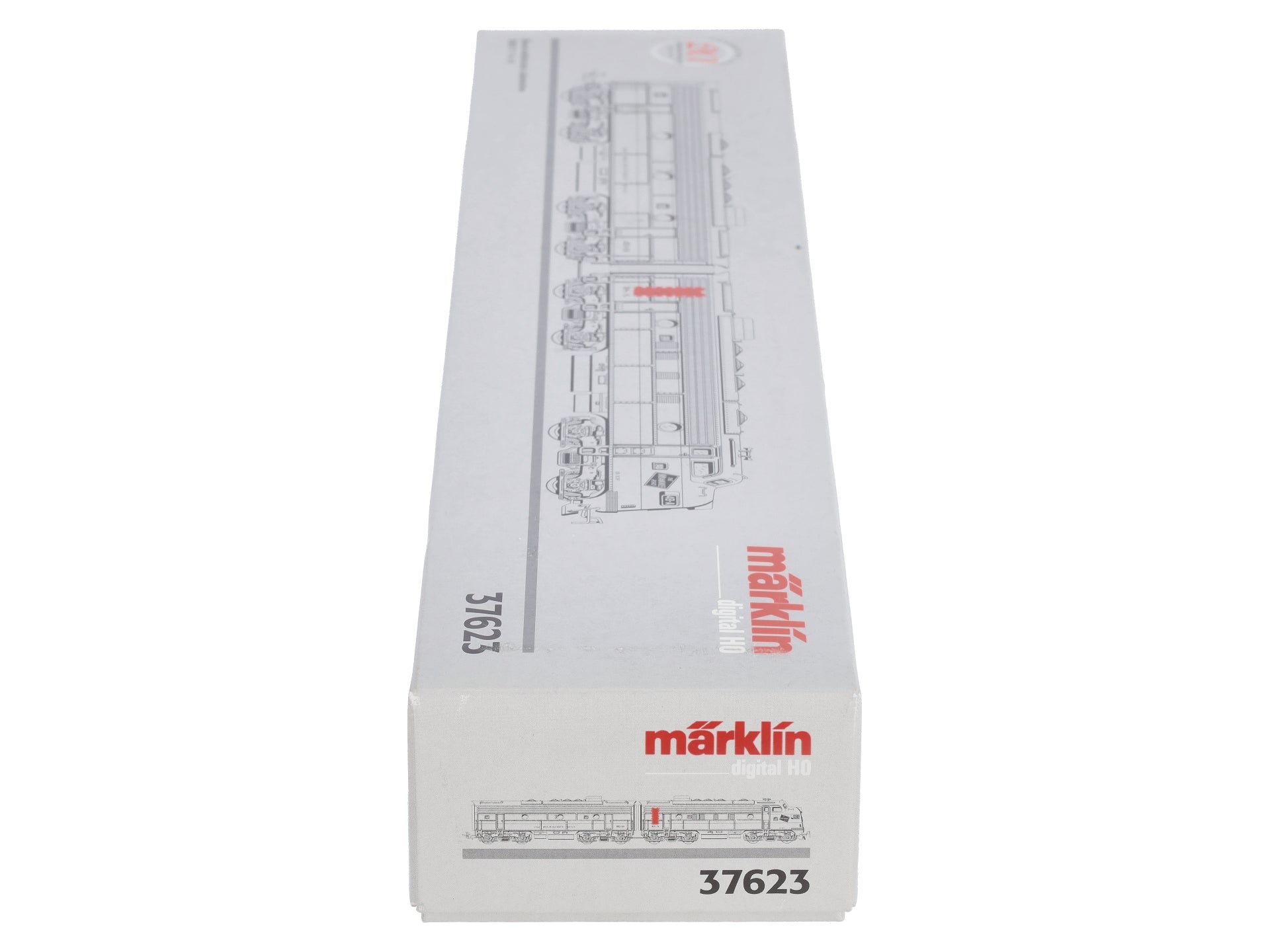 Marklin 37623 HO Scale Milwaukee Road EMD F7 AB Digital Locomotive Set LN/Box