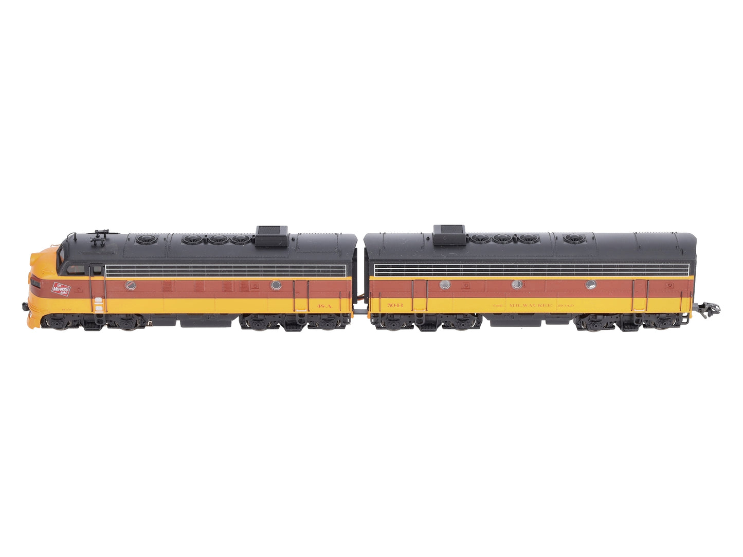 Marklin 37623 HO Scale Milwaukee Road EMD F7 AB Digital Locomotive Set LN/Box
