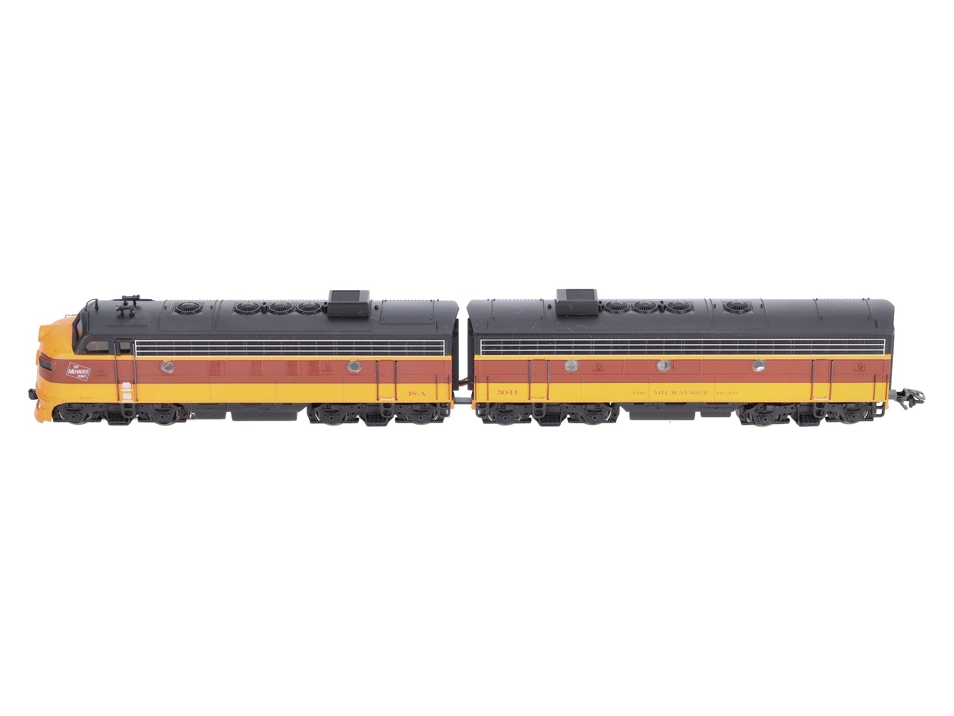 Marklin 37623 HO Scale Milwaukee Road EMD F7 AB Digital Locomotive Set LN/Box