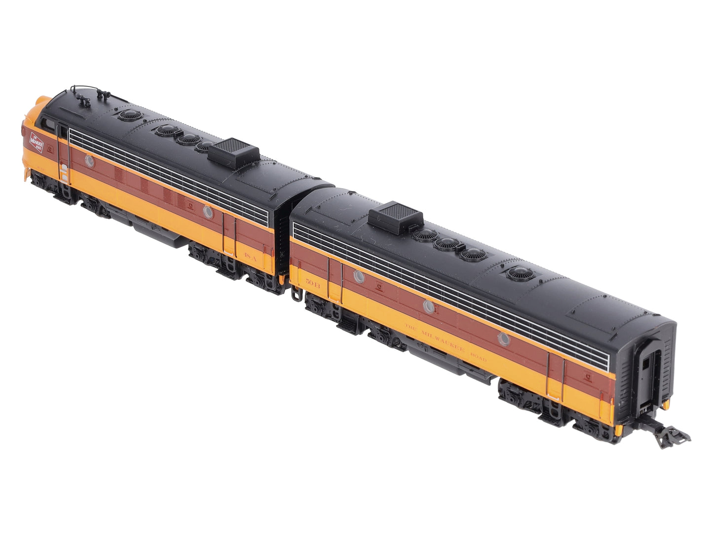 Marklin 37623 HO Scale Milwaukee Road EMD F7 AB Digital Locomotive Set LN/Box