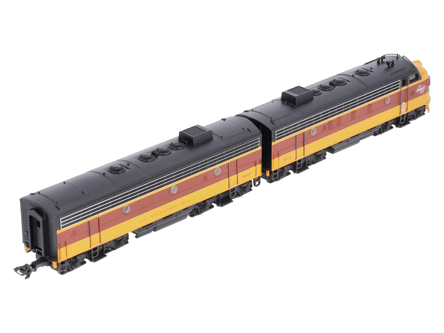 Marklin 37623 HO Scale Milwaukee Road EMD F7 AB Digital Locomotive Set LN/Box