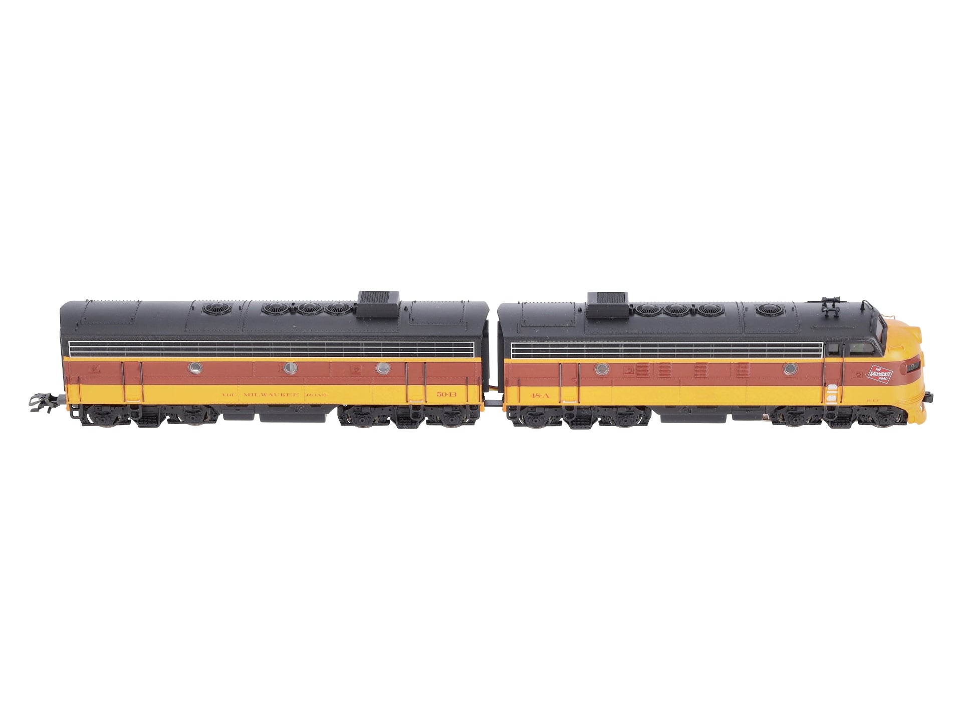 Marklin 37623 HO Scale Milwaukee Road EMD F7 AB Digital Locomotive Set LN/Box