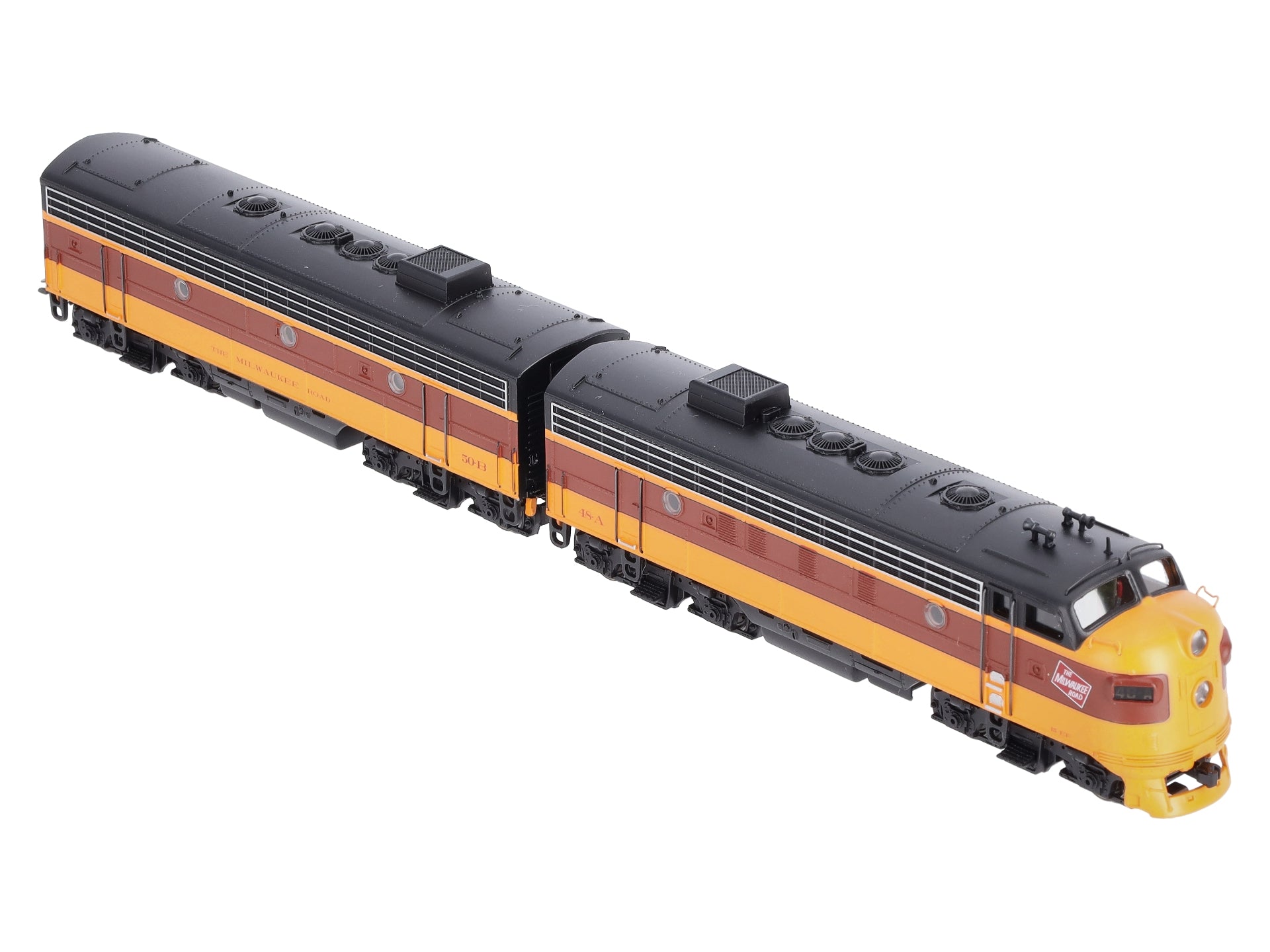 Marklin 37623 HO Scale Milwaukee Road EMD F7 AB Digital Locomotive Set LN/Box