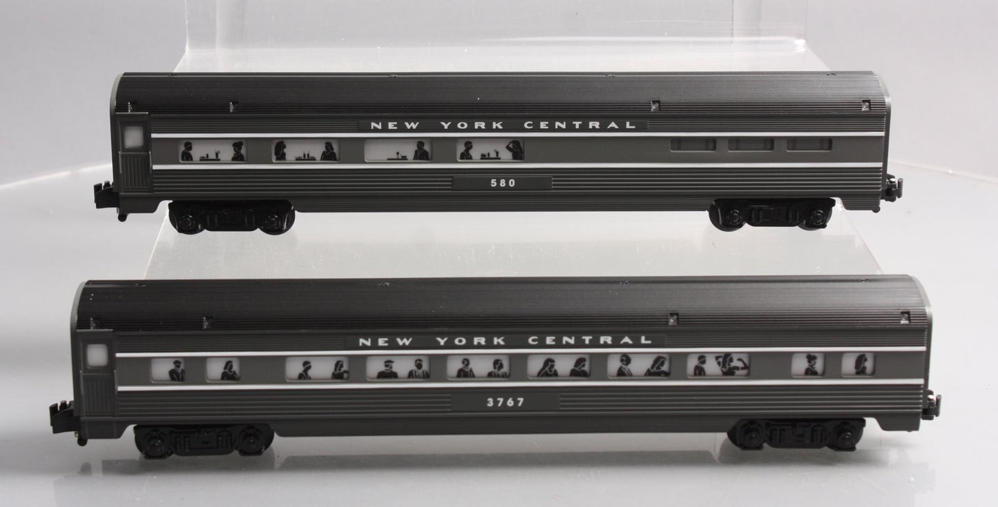 American Flyer 6-48961 S Scale New York Central Passenger Car (Pack of 2) NIB