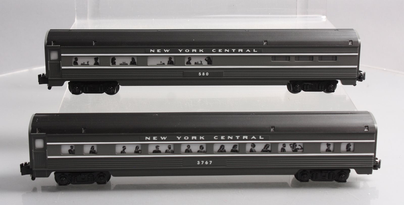 American Flyer 6-48961 S Scale New York Central Passenger Car (Pack of 2) NIB