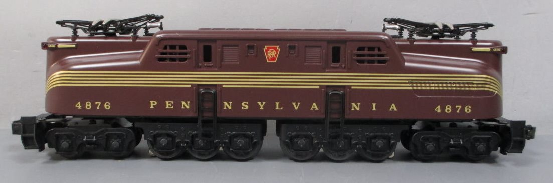 MTH 20-5101-0 O Pennsylvania GG-1 Tuscan Red Electric Locomotive #4876 LN/Box