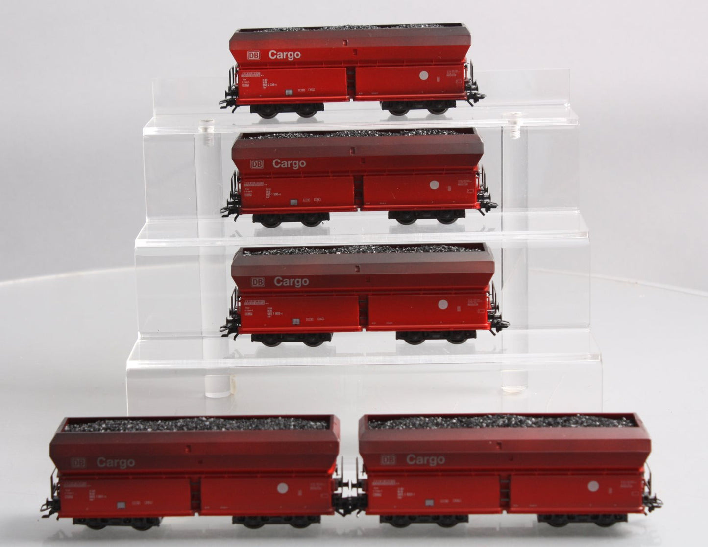 Marklin 46249 HO Scale Deutsche Bahn Large Power Plant Car (Set of 5) LN/Box