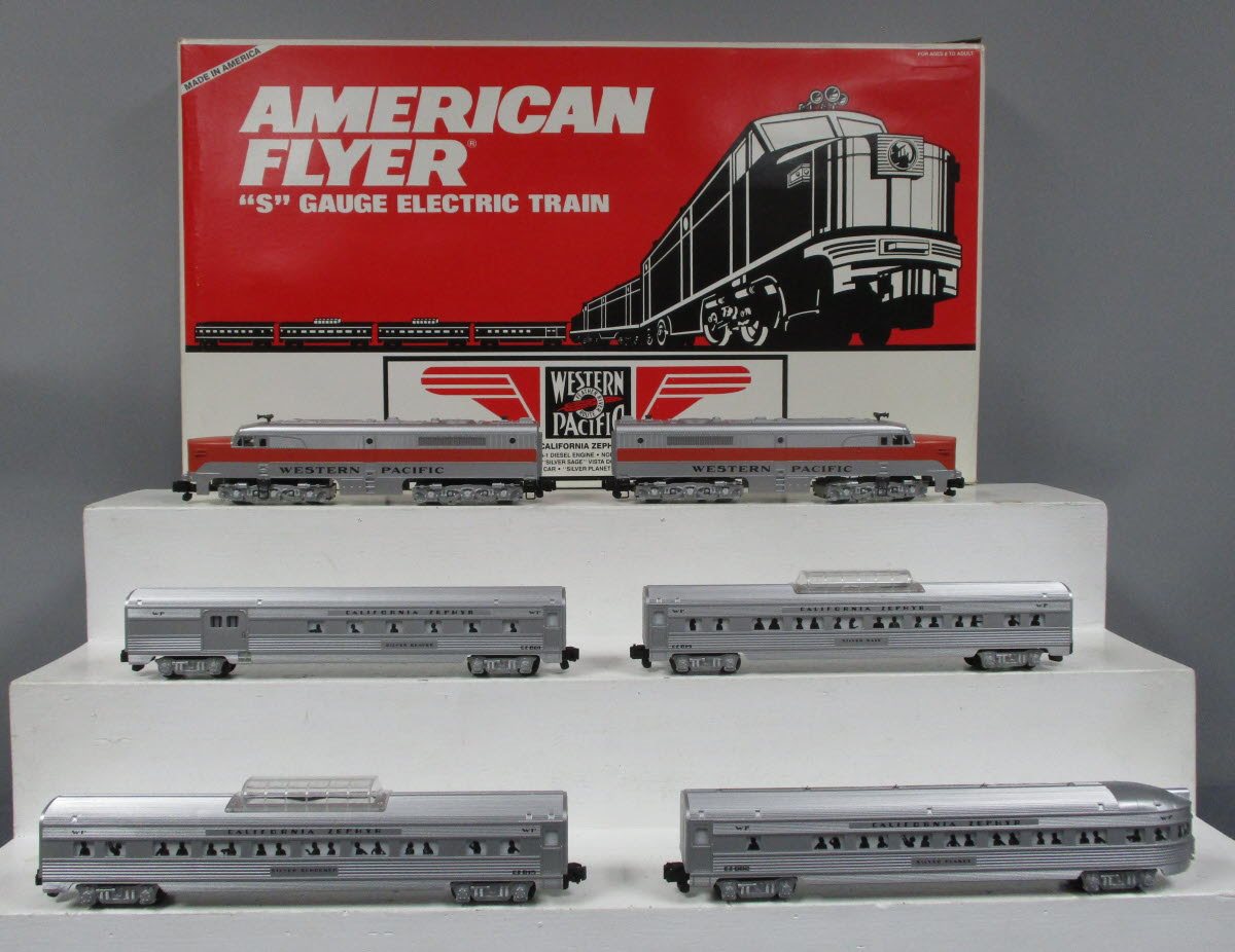American Flyer 6-49604 S Gauge Western Pacific PA-1 Diesel Passenger Train Set MT/Box