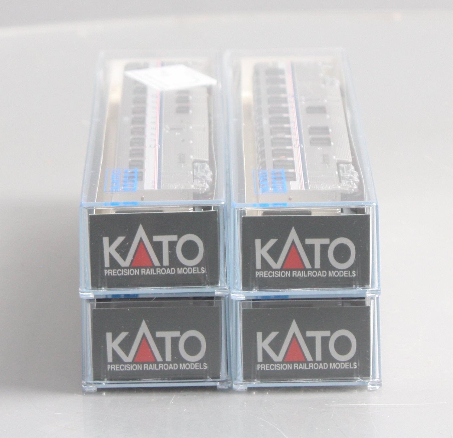 Kato 106-3505 N Amtrak Superliner Passenger Cars B (Set of 4) NIB