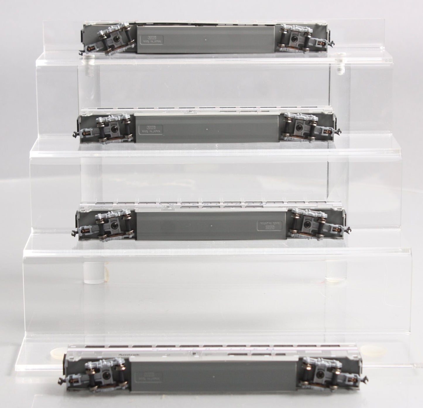Kato 106-3505 N Amtrak Superliner Passenger Cars B (Set of 4) NIB