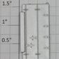Lionel 16360-134 Right Hand Silver Door for Maxistack Intermodal Flatcars