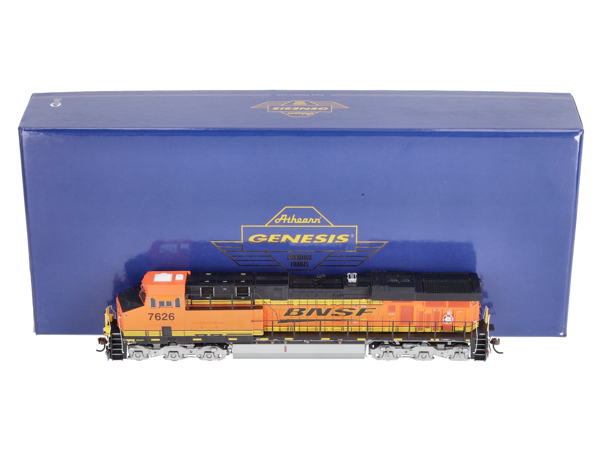 Athearn G83133 HO BNSF/H2 ES44DC Diesel Locomotive DCC/Sound #7626
