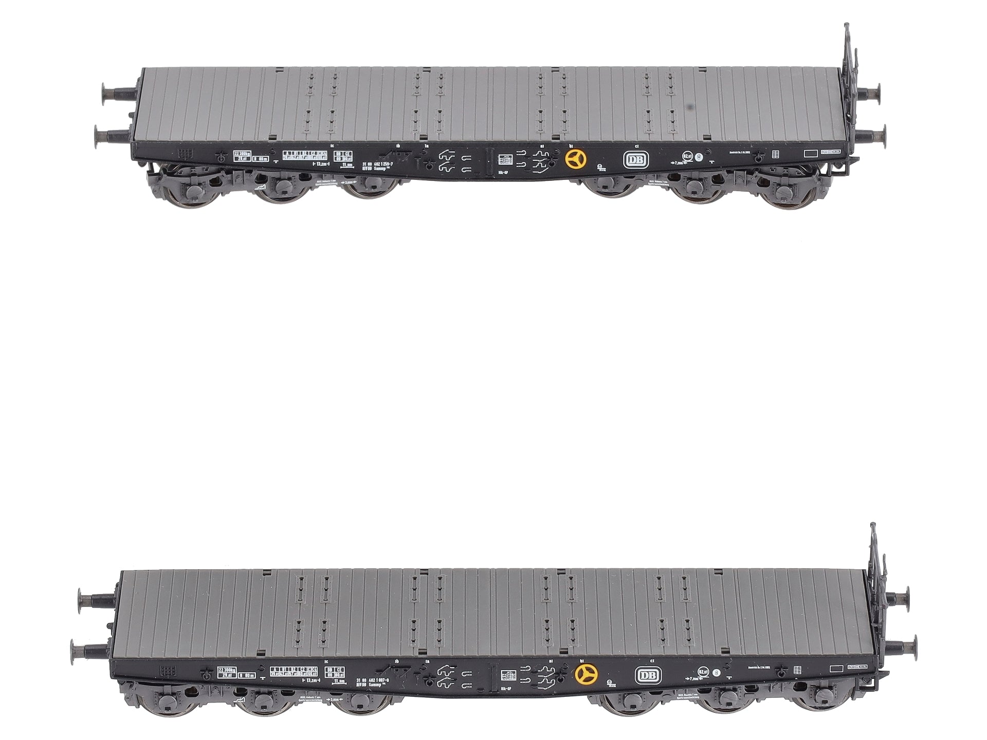 Marklin 48664 HO DB Flat Cars w/Steel Slab Loads Set LN/Box