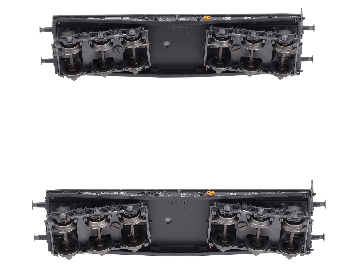 Marklin 48664 HO DB Flat Cars w/Steel Slab Loads Set LN/Box