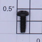 Lionel 4090-23 #6-32 x 3/8" Black Phillips Pan Head Self Tapping Screw