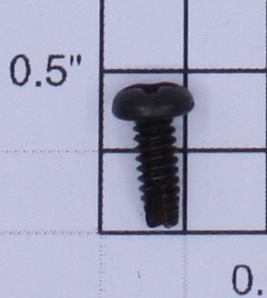 Lionel 4090-23 #6-32 x 3/8" Black Phillips Pan Head Self Tapping Screw