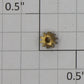 Lionel 4065 Brass Pinion Gear 10-Tooth Id 1/16" x Od 15/69" x W 9/64"