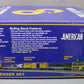 American Flyer 6-49624 S Chesapeake & Ohio 1959 GP-7 Defender Diesel Train Set NIB