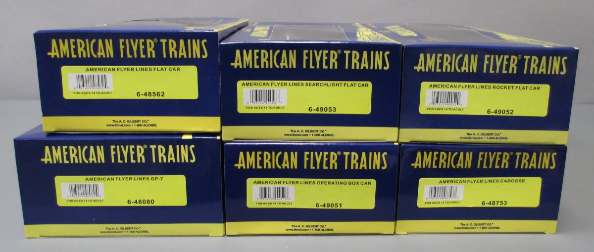 American Flyer 6-49624 S Chesapeake & Ohio 1959 GP-7 Defender Diesel Train Set NIB