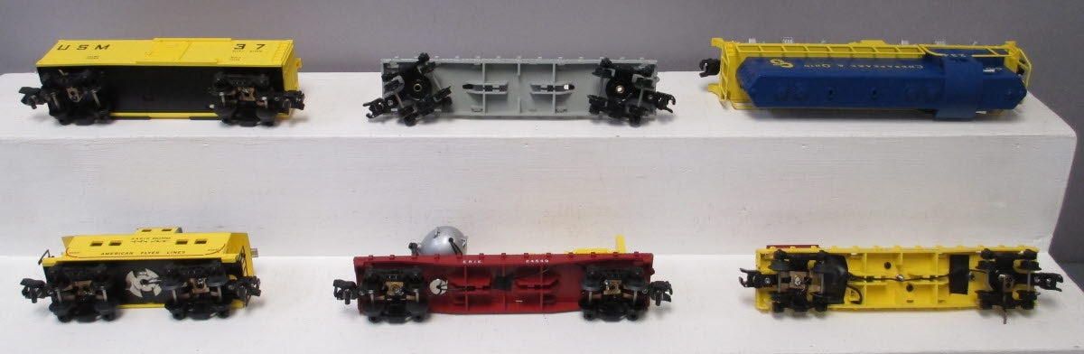 American Flyer 6-49624 S Chesapeake & Ohio 1959 GP-7 Defender Diesel Train Set NIB
