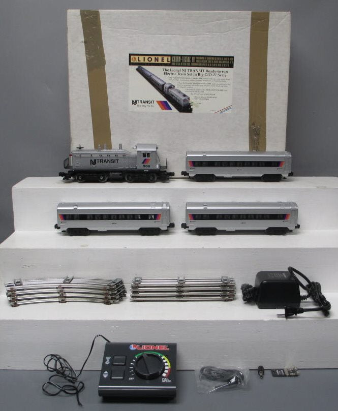 Lionel 6-11828 O NJ Transit Diesel Passenger Car Set MT/Box