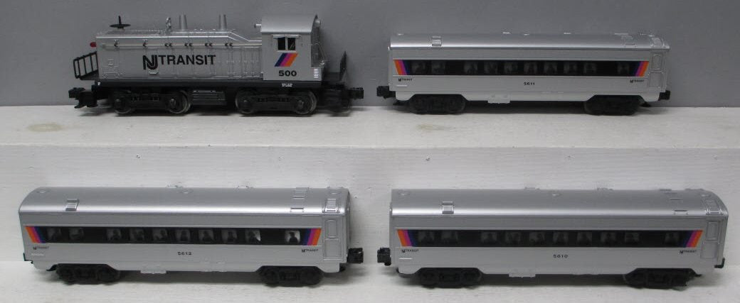 Lionel 6-11828 O NJ Transit Diesel Passenger Car Set MT/Box